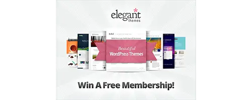 Win An Elegant Themes Membership