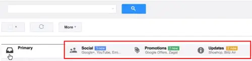 Gmail Promotions Tab