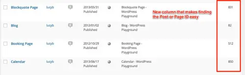 Reveal IDs WordPress Plugin