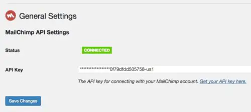 MailChimp API